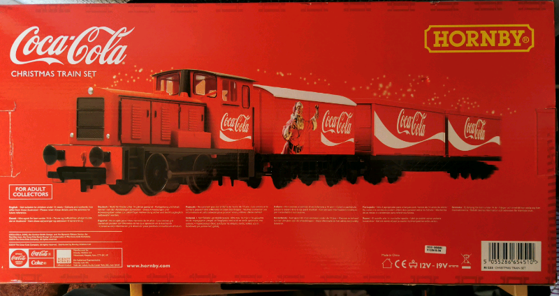 hornby coca cola train set